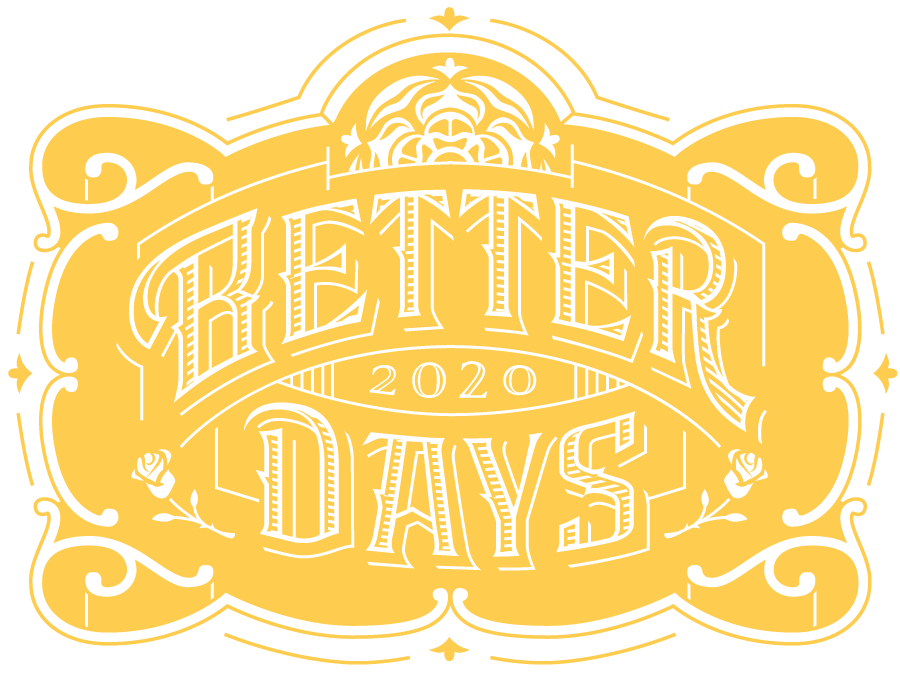 Better Days 2020 logo yellow