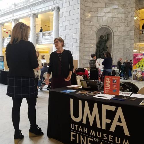 UMFA tabling at the State Capitol