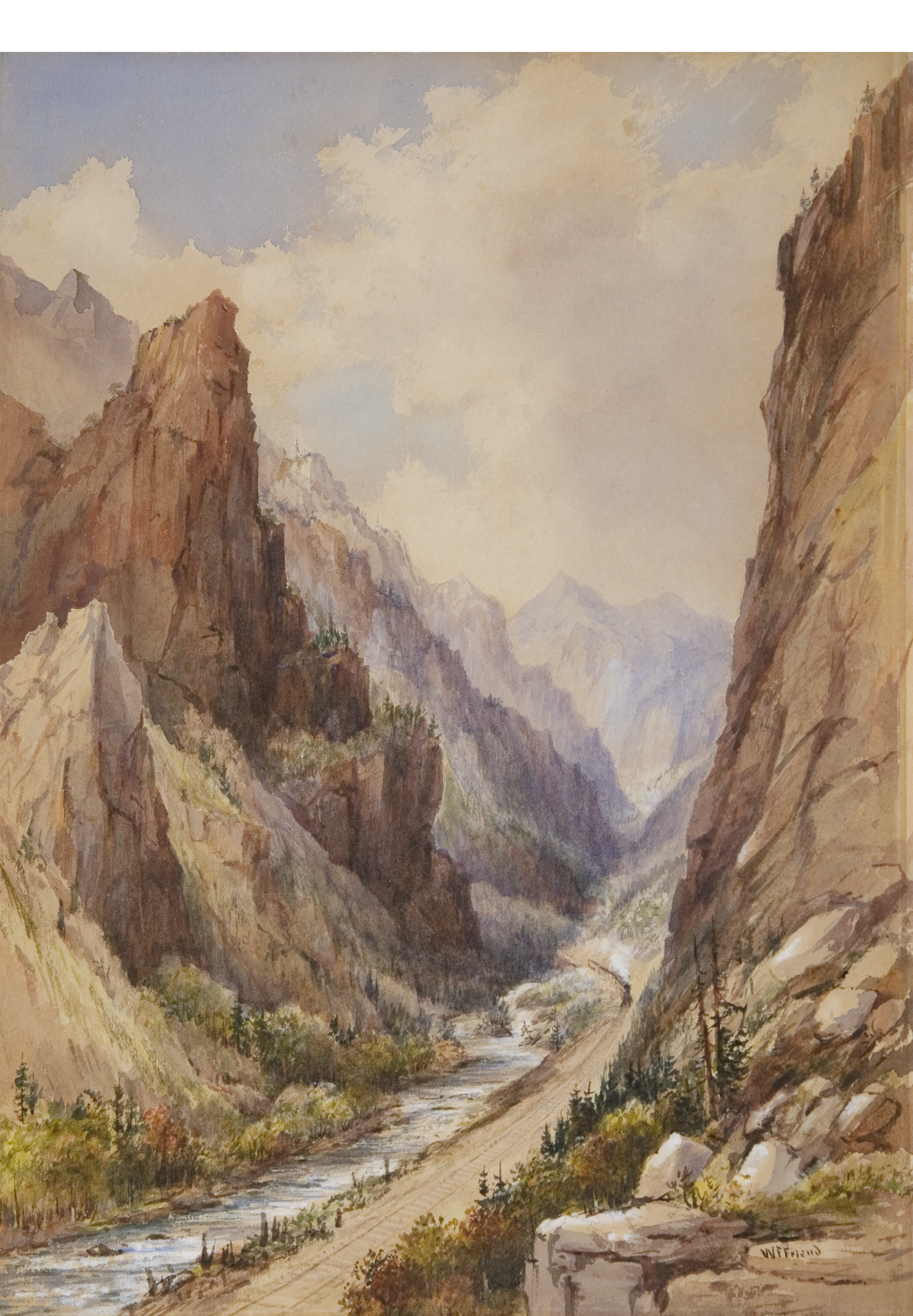 William F. Friend's American Fork Canyon, Utah
