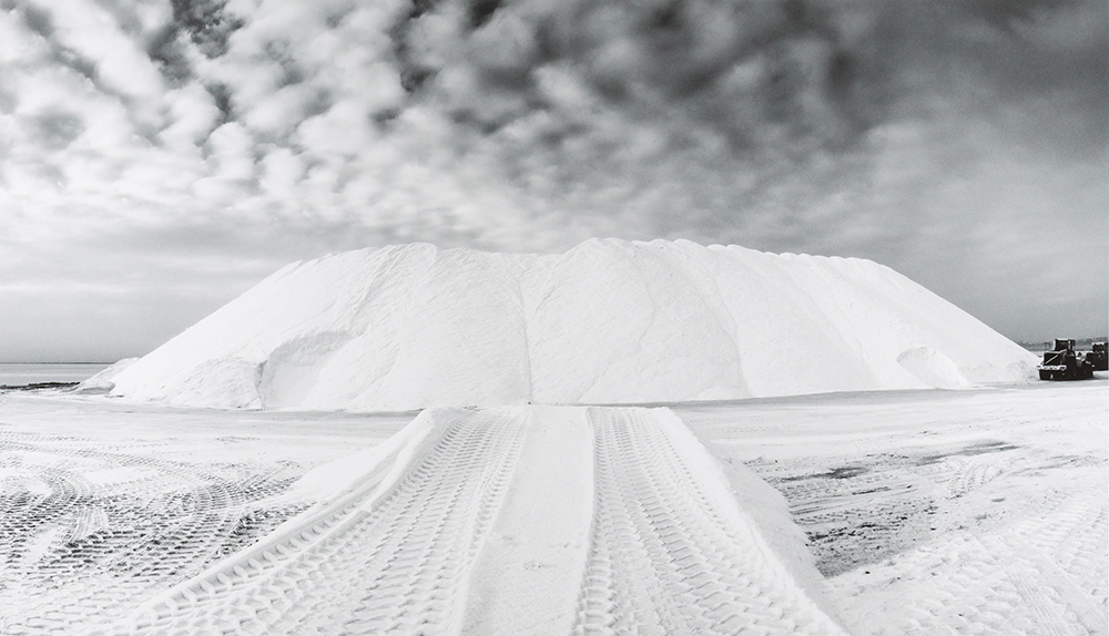 Kimberly Anderson, American Salt Ramp and Pile, Great Salt Lake, Utah, 2011 Pigment print Purchased with funds from the Phyllis Cannon Wattis Endowment Fund UMFA 2018.19.1.11