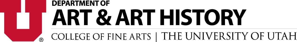 University of Utah Department of art and art history logo