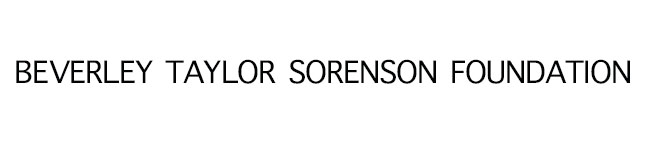 Logo for the Beverly Taylor Sorenson Foundation