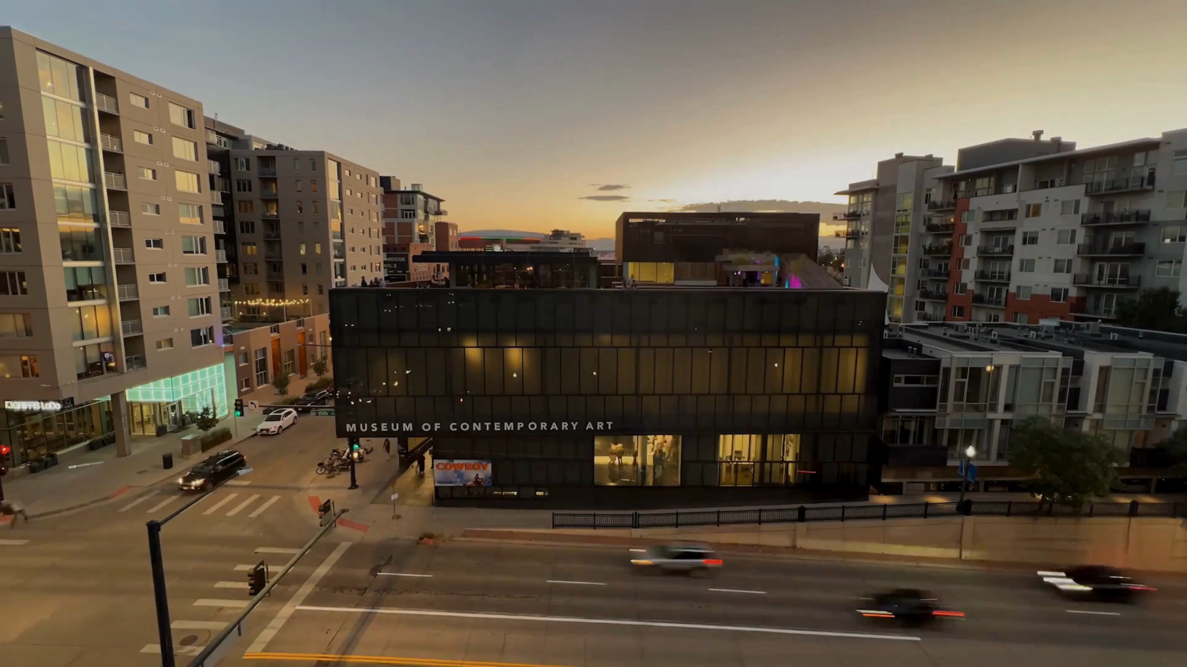 The exterior of the Museum of Contemporary Art, Denver.