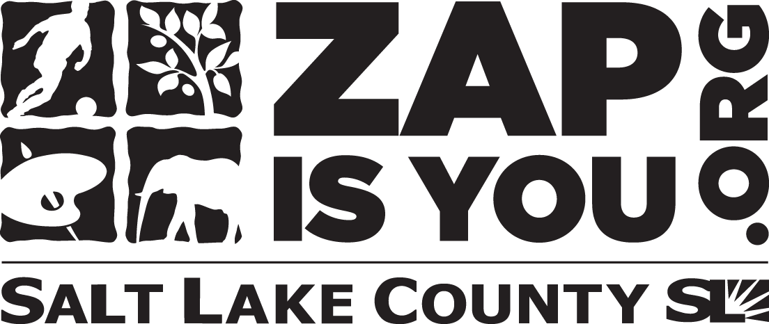 Zoo Arts and Parks black logo