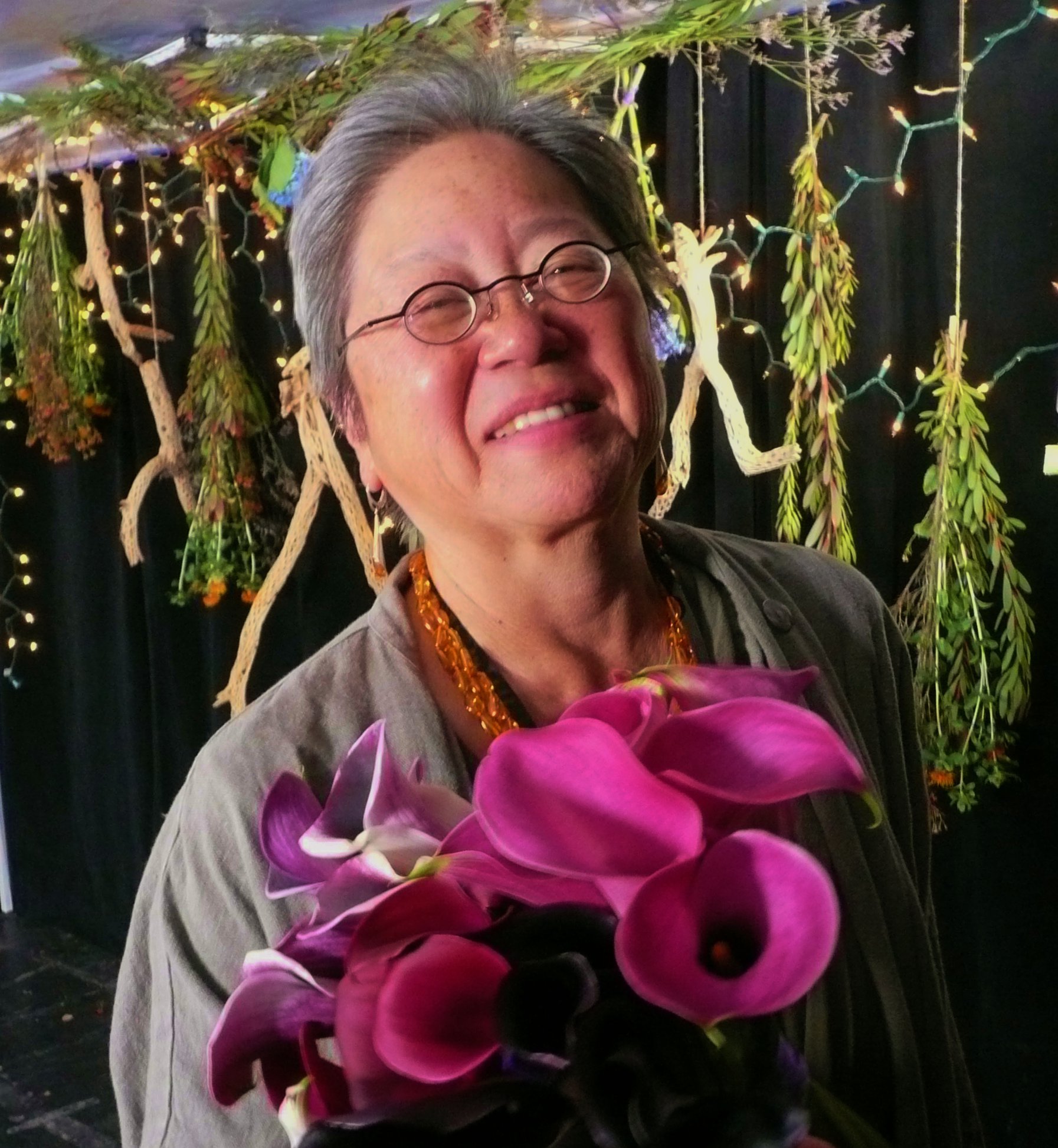 A photo of Keiko Kubo smiling.