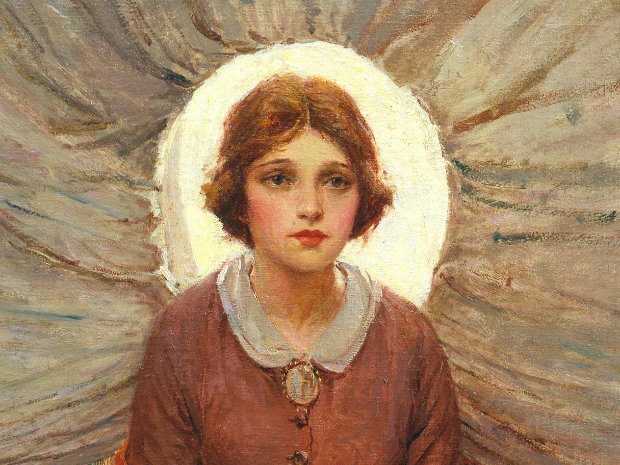 William Henry Dethlef Koerner (American, born in Germany, 1878–1938), Madonna of the Prairie, 1921, oil on canvas, 43.5 x 35.5 inches (frame), Buffalo Bill Center of the West, Cody, Wyoming, USA, Museum purchase, 25.77 William Henry Dethlef Koerner (American, born in Germany, 1878–1938), Madonna of the Prairie, 1921, oil on canvas, 43.5 x 35.5 inches (frame), Buffalo Bill Center of the West, Cody, Wyoming, USA, Museum purchase, 25.77