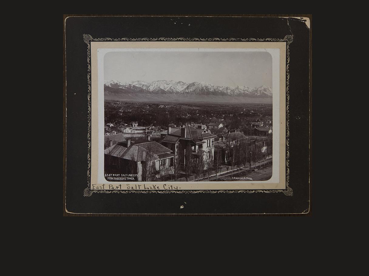 Charles Savage, East Park, Salt Lake City