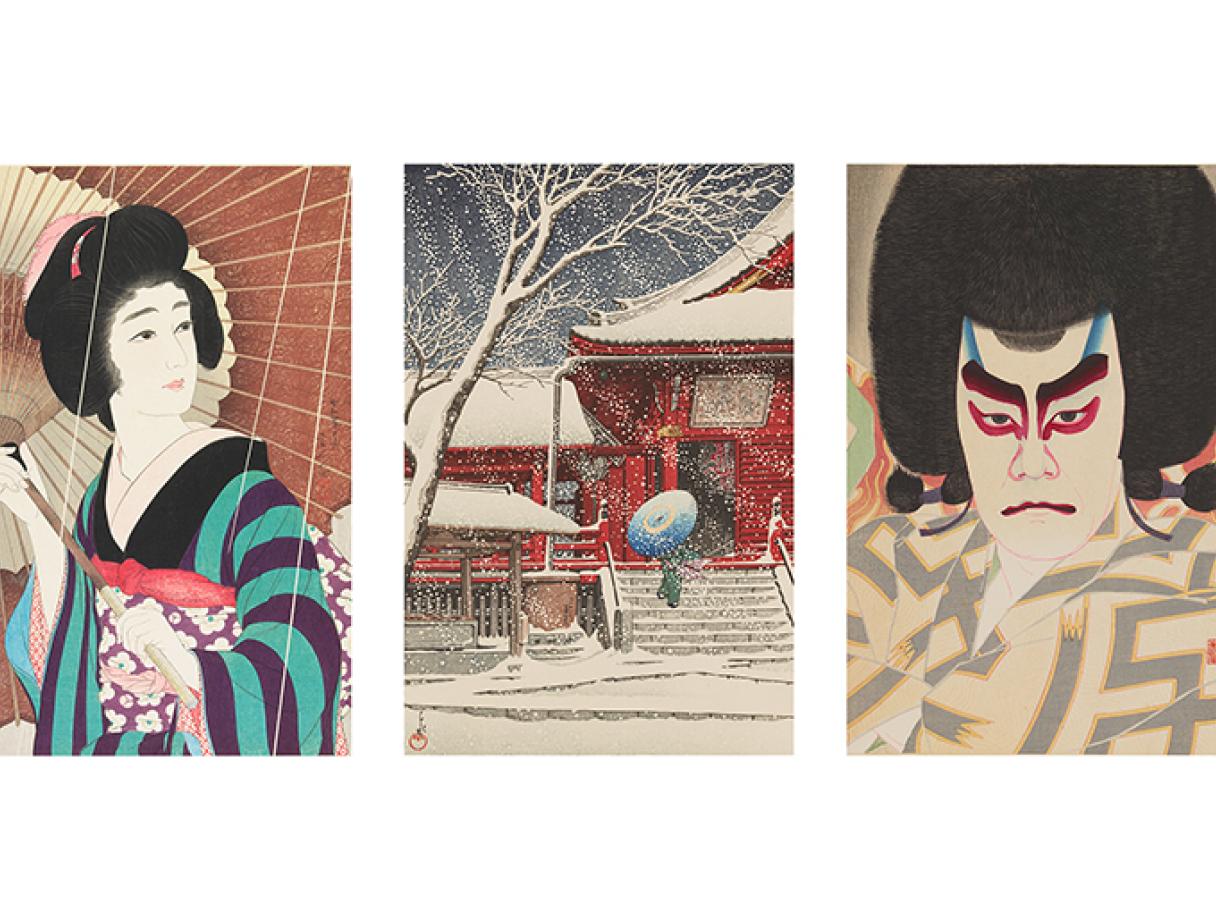 Japanese Block Prints from Seven Masters: 20th-Century Japanese Woodblock Prints