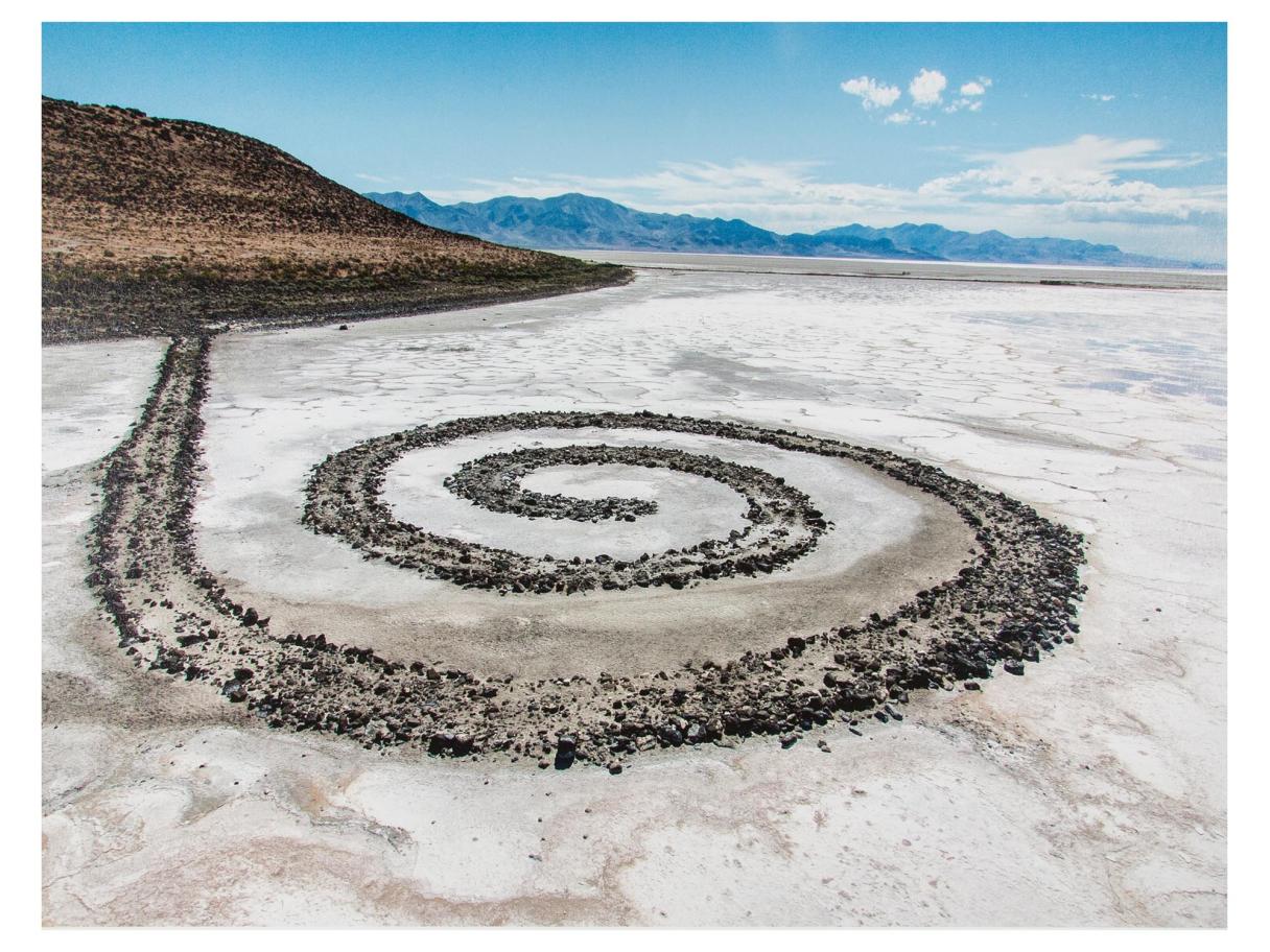 Gianfranco Gorgoni, Italian, 1941-2019, Spiral Jetty Photographs, 1970-2014, digital print