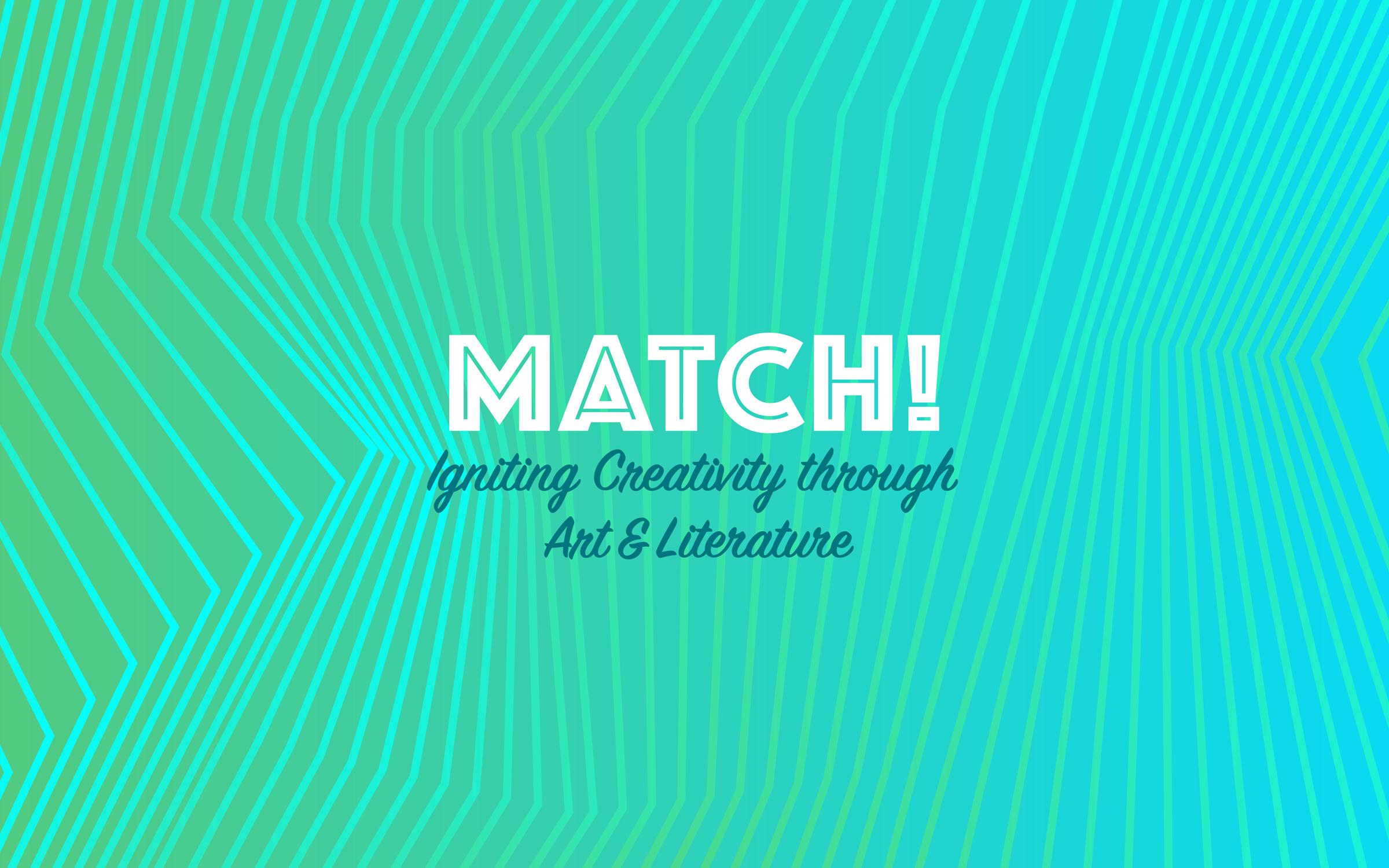 Match: Igniting Creativity through Art & Literature Match Logo