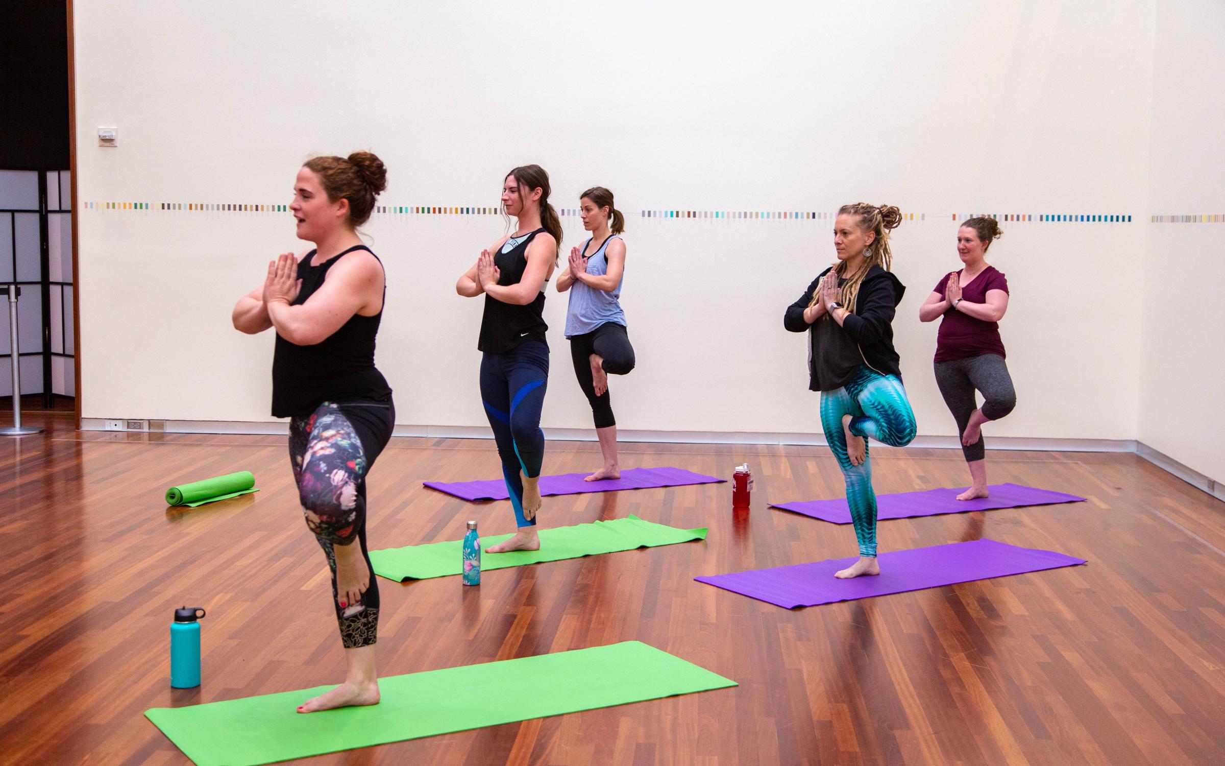 Yoga at in the G.W. Anderson Family Great Hall with Jendar Morales