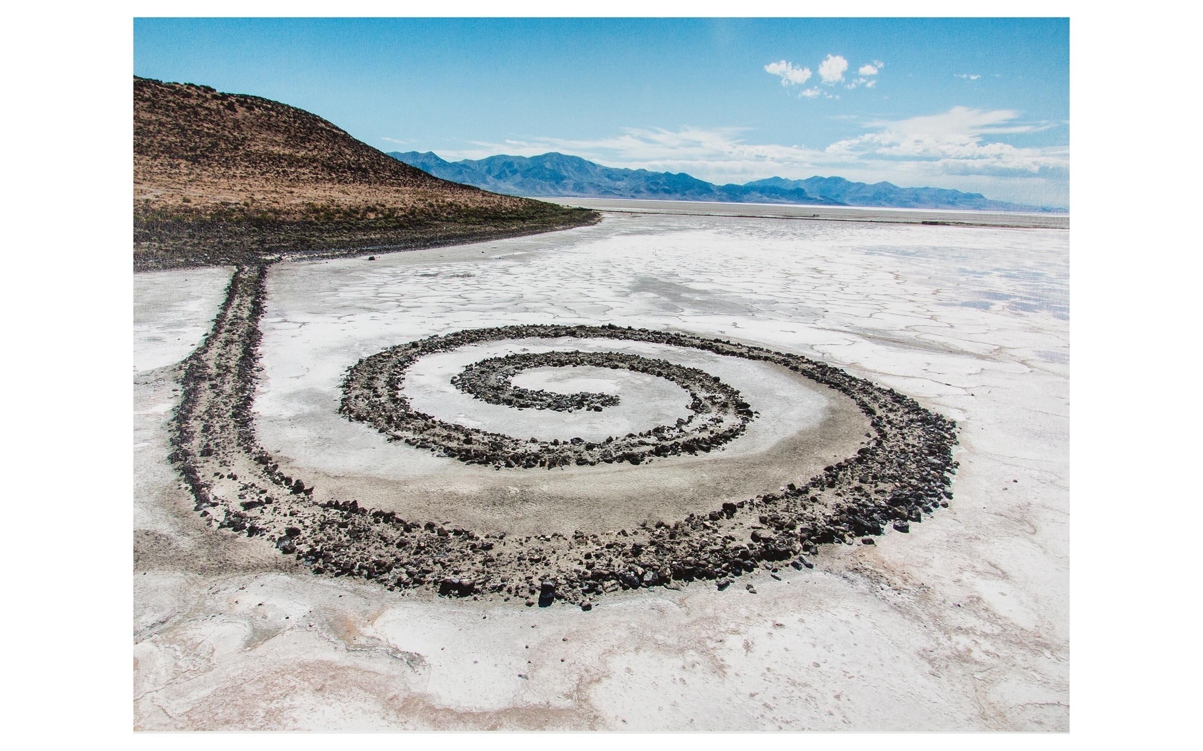 Gianfranco Gorgoni, Italian, 1941-2019, Spiral Jetty Photographs, 1970-2014, digital print