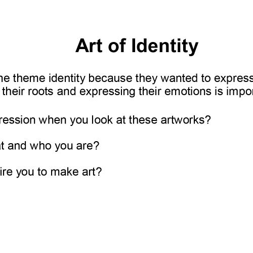 Art of Identity