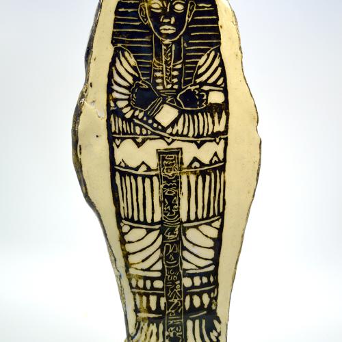 Omar Muridi, (Kenyan b. 2001), Coffin Slumbering Chamber, 2018, cone 6 ceramic.