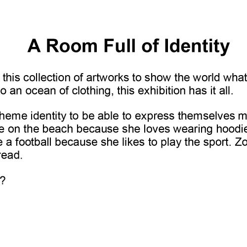 A Room Full of Identity